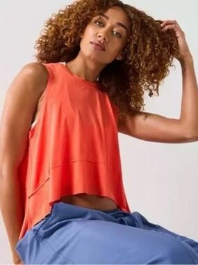 Free People Movement Tempo Tank, Medium, Scarlet